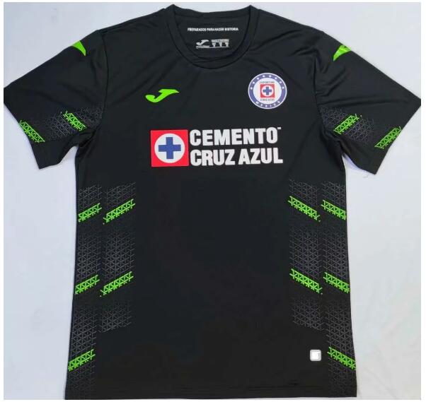 CDSC Cruz Azul Black Goalkeeper Soccer Jersey Shirt 2020/21